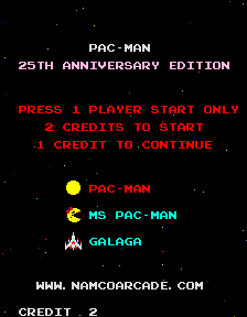 Pac-Man - 25th Anniversary Edition (Rev 2.00)